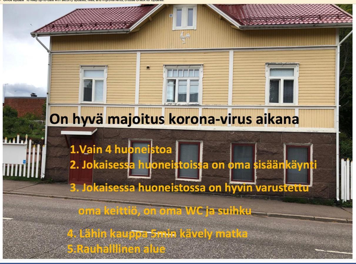 Guest House Nina Art Kotka Dış mekan fotoğraf